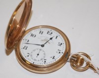 Lot 572 - Thomas Russell & Son of Liverpool gold plated...