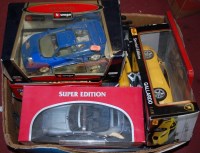 Lot 797 - A boxed Bburago 1.18 scale model of a Bugatti...