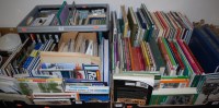 Lot 816 - Four boxes of miscellaneous books mainly being...