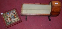 Lot 821 - An early 20th century stained pine and painted...