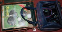 Lot 832 - A set of four mid 20th century lignum vitae...