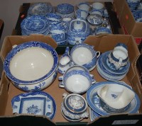 Lot 860 - Three boxes of miscellaneous 19th century and...