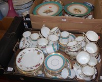 Lot 867 - Three boxes of miscellaneous china to include...