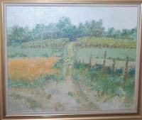 Lot 1022 - Andrew Dear (Brit. C20th) - Pathway to Forces,...