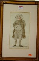 Lot 1034 - 19th century English school - Pair of portrait...