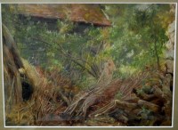 Lot 1035 - Edgar Bundy (1862-1922) - Untitled, oil, 24 x...