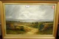 Lot 1043 - W Beattie-Brown, RSA - rural landscape with...