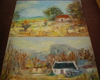 Lot 1055 - Leonard Womersley - Greta Bridge, watercolour,...