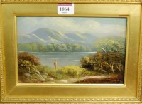 Lot 1064 - Early 20th century school - lone figure before...