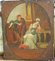 Lot 1065 - 19th century continental school - interior...