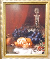 Lot 1074 - A reproduction still life print