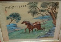 Lot 1089 - A box of assorted pictures and prints to...