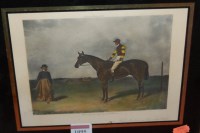Lot 1095 - A set of six reproduction sporting prints in...