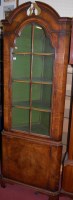 Lot 1104 - A Georgian style figured walnut and...