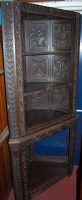 Lot 1105 - A late 19th century panelled and low relief...