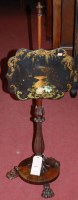 Lot 1192 - An early Victorian rosewood and papier-mâché...
