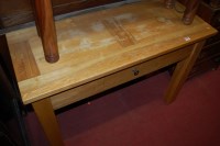 Lot 1228 - A contemporary light oak single door side...