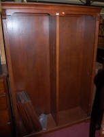 Lot 1263 - A modern oak freestanding open twin division...