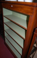 Lot 1301 - An oak, mahogany and chequer strung...