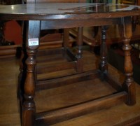 Lot 1306 - A moulded oak linenfold panelled single door...