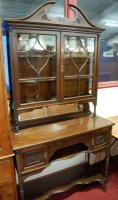 Lot 1142 - A good quality Edwardian mahogany side cabinet,...