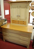 Lot 1140 - A contemporary Arts & Crafts style oak and...