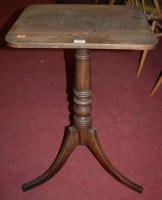 Lot 1321 - An early 19th century mahogany round cornered...