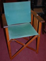 Lot 1345 - A set of three contemporary teak framed and...