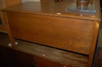 Lot 1356 - An early 20th century oak hinge-top blanket...
