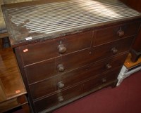 Lot 1389 - An early 19th century mahogany squarefront...