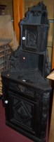 Lot 1155 - A circa 1900 Continental low relief carved oak...