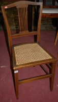 Lot 1310 - A collection of five various Edwardian walnut...