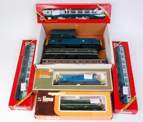 Lot 763 - Triang AIA-AIA BR green diesel locomotive (G),...