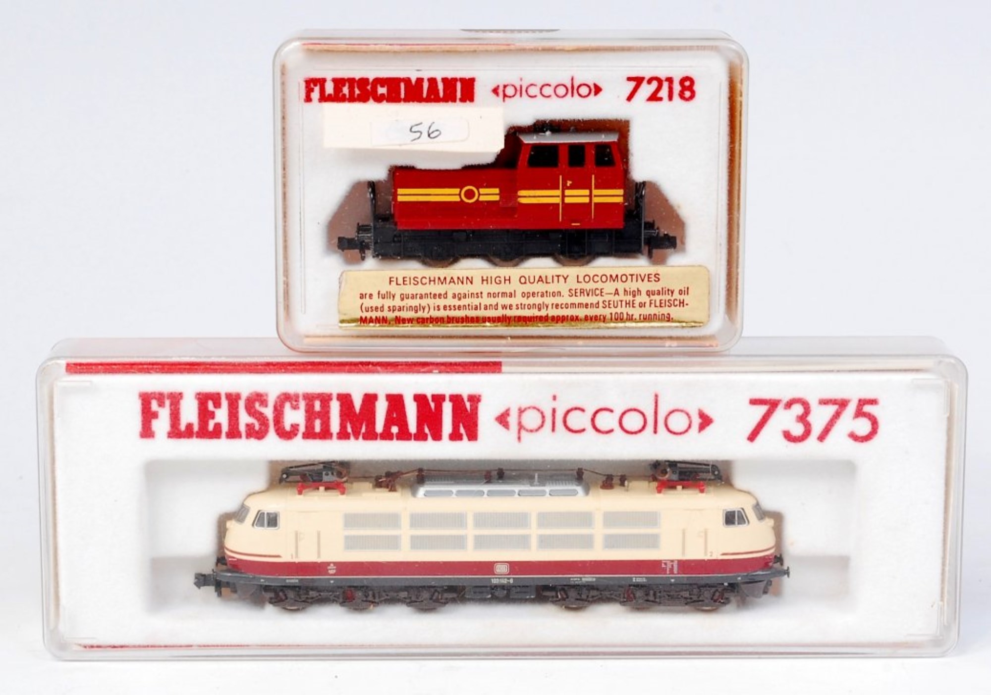 Lot 788 - Fleischmann Piccolo N gauge 7218 and 7375