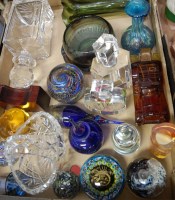 Lot 69 - A box of miscellaneous glassware to include...
