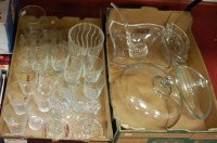 Lot 93 - A large collection of assorted glassware to...