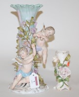 Lot 7 - An early 20th century continental porcelain...