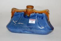 Lot 8 - A Bourne Denby stoneware hot water bottle in...