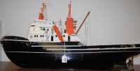 Lot 19 - A large scratch built model of a fishing...