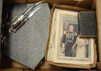 Lot 87 - A box of miscellaneous items to include a...