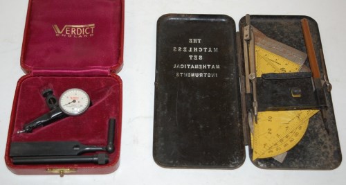 Lot 519 - A The Matchless Set Mathematical Instruments...