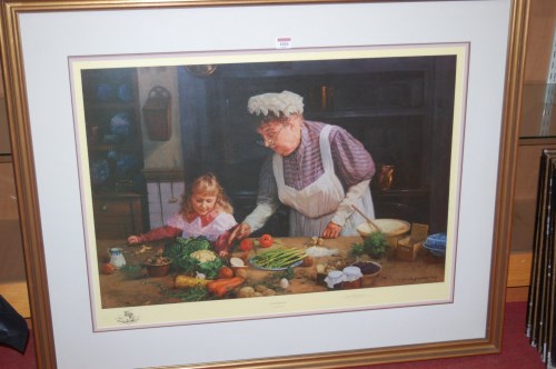 Lot 1026 - David Shepherd - Granny's Kitchen, limited...