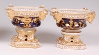 Lot 1055 - A pair of early 19th century Derby porcelain...