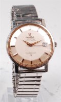 Lot 1235 - A gents Omega Constellation steel cased...