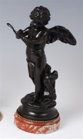 Lot 1329 - After Charles van Loo (1705-1765) - Cupid with...