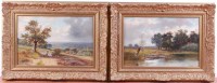 Lot 1484 - Abraham Hulk Jnr (1851-1922) - Pair; A View...