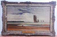 Lot 1441 - Arthur J Meadows (1843-1907) - Calais boats...