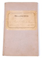 Lot 439 - A WW I Swiss Confederation ID booklet naming...