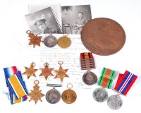 Lot 455 - A collection of various medals and ephemera...