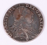 Lot 6 - Great Britain, 1787 shilling, George III...